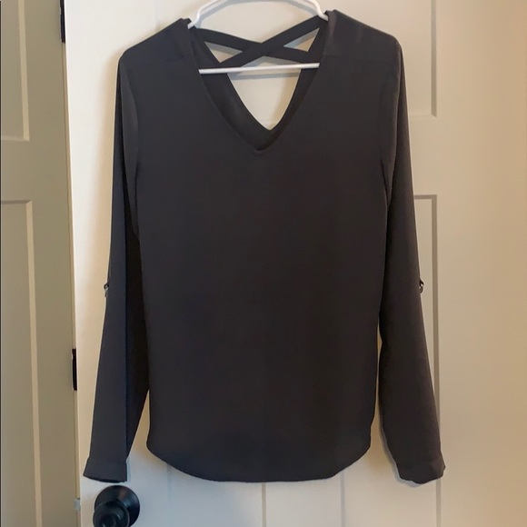 Charcoal Grey Blouse - Picture 1 of 1